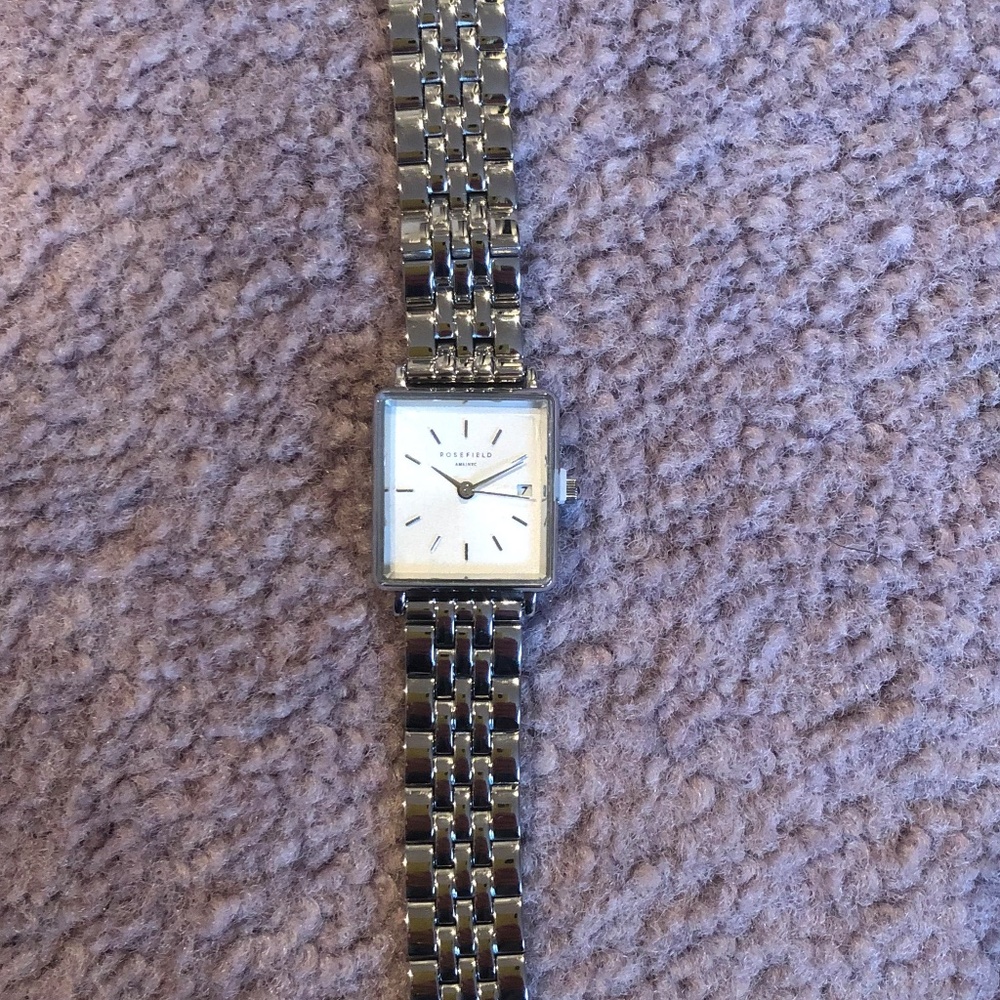 Silver Rosefiled Watch